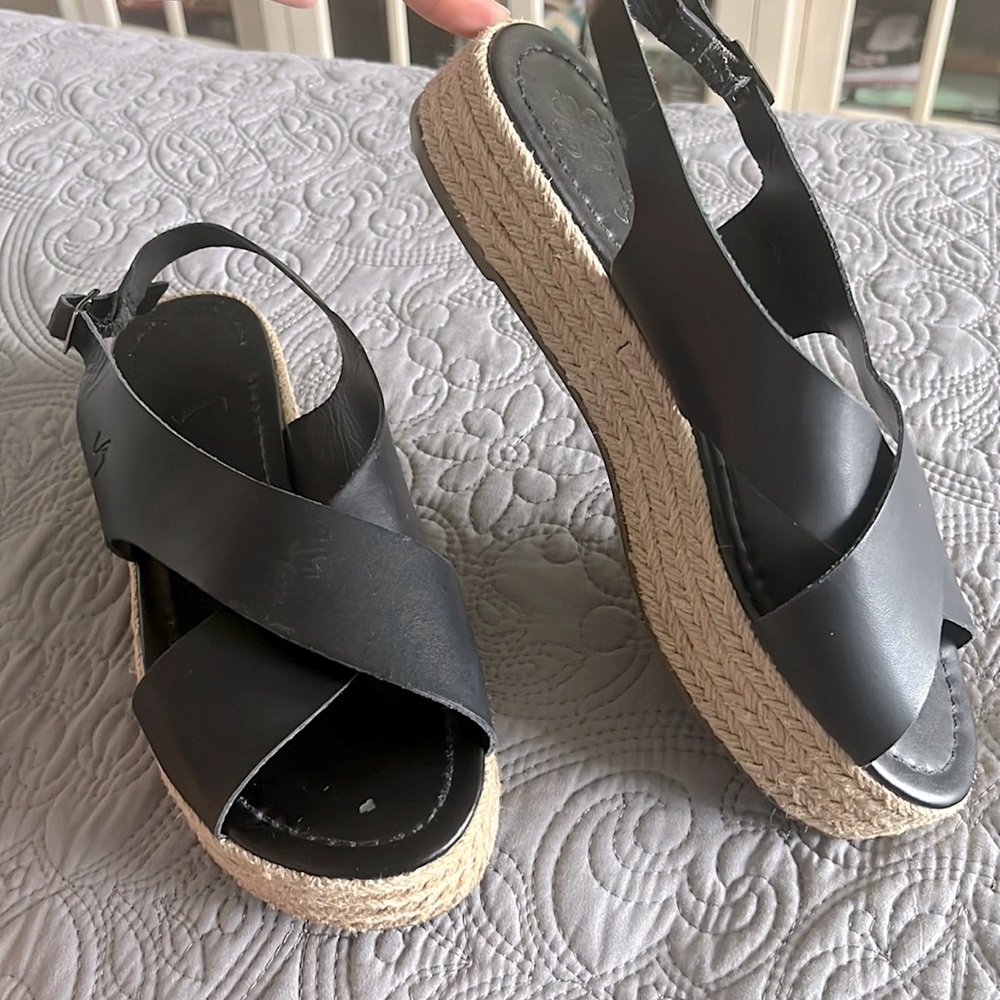 🇨🇴 LEATHER ESPADRILLES!